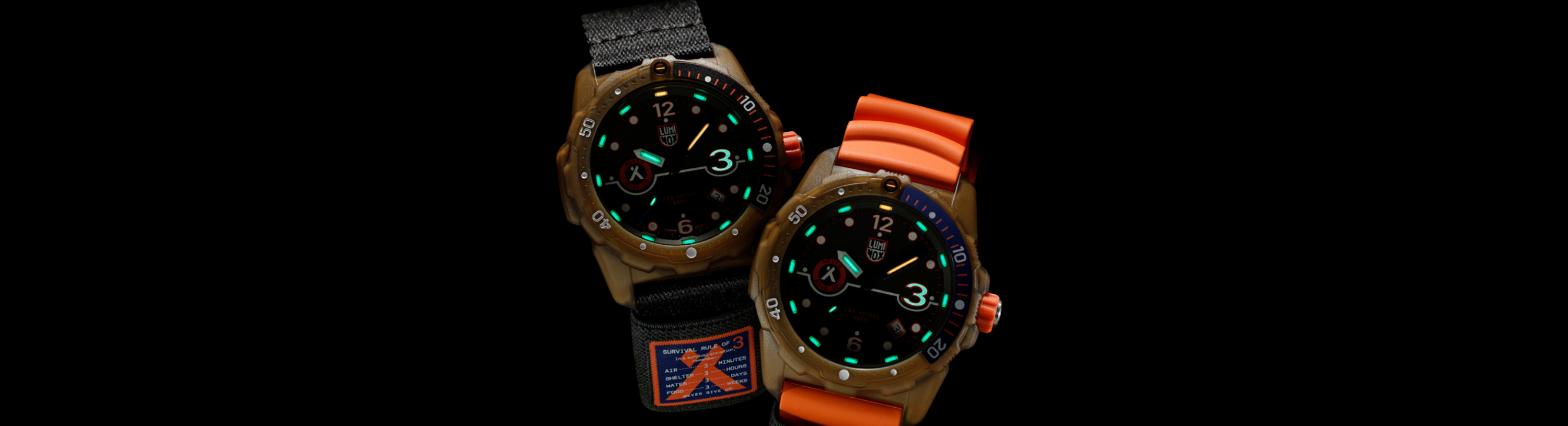 Luminox Bear Grylls Survival Rule of 3 #tide 3720 Series – Luminox