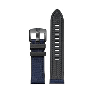 Nitrilrubber Armband, 24 mm, FPX.2404.24B.K, Navy Blau