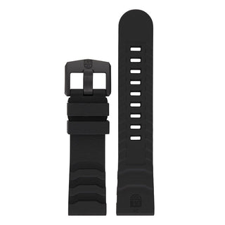 Nitrilrubber Armband, 24 mm, FPX.3800.20B.K, Schwarz