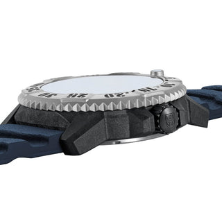 MIL-SPEC, 45 mm, Militäruhr / Taucheruhr - 3355.2, Seitenansicht mit Krone und Armband