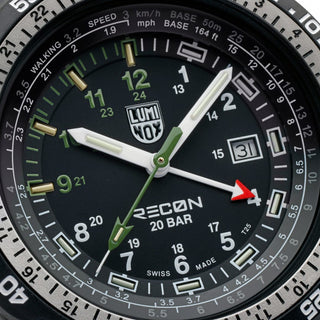 RECON Nav Spec, 46 mm, Outdoor Abenteuer Uhr - 8837.SET	, Ziffernblatt