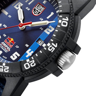 Leatherback Sea Turtle Limited Edition Red Bull Racing, 45mm, Dive Watch - 0321.ARB.1	, Detailansicht Ziffernblatt und Krone