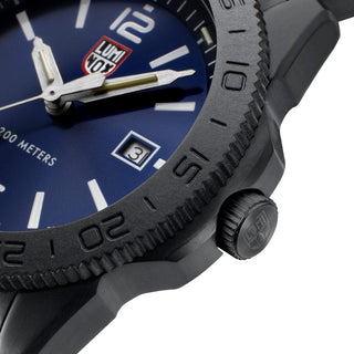 Pacific Diver, 44 mm, Taucheruhr - 3123.B	, Detailansicht Ziffernblatt und Krone