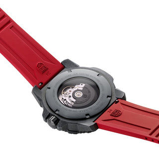 Master Carbon SEAL Automatic, 45 mm, Militäruhr - 3875, Gehäuseboden mit Glas und Sellita Automatik Uhrwerk