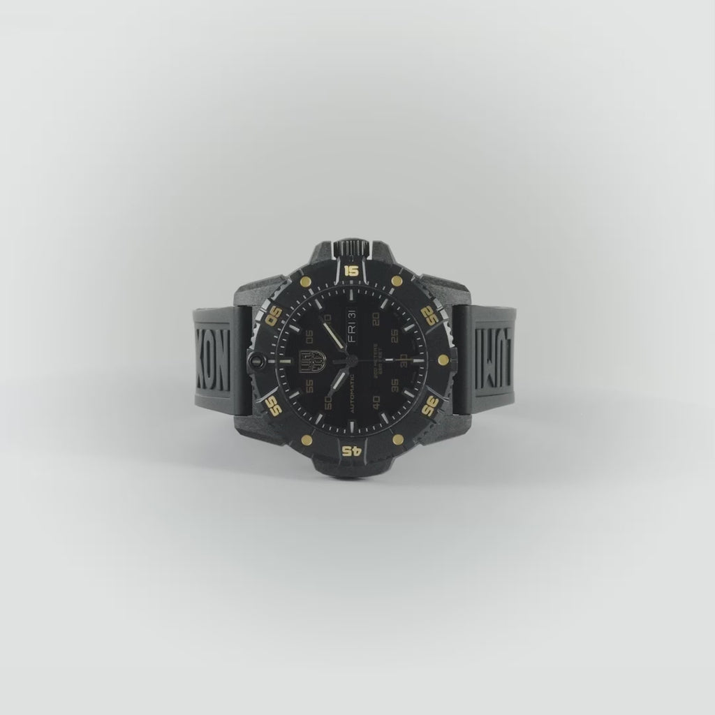 Master Carbon SEAL Automatic, Limited Edition, 45 mm, Militäruhr - 3865.GOLD - 3865.GOLD, 360 video