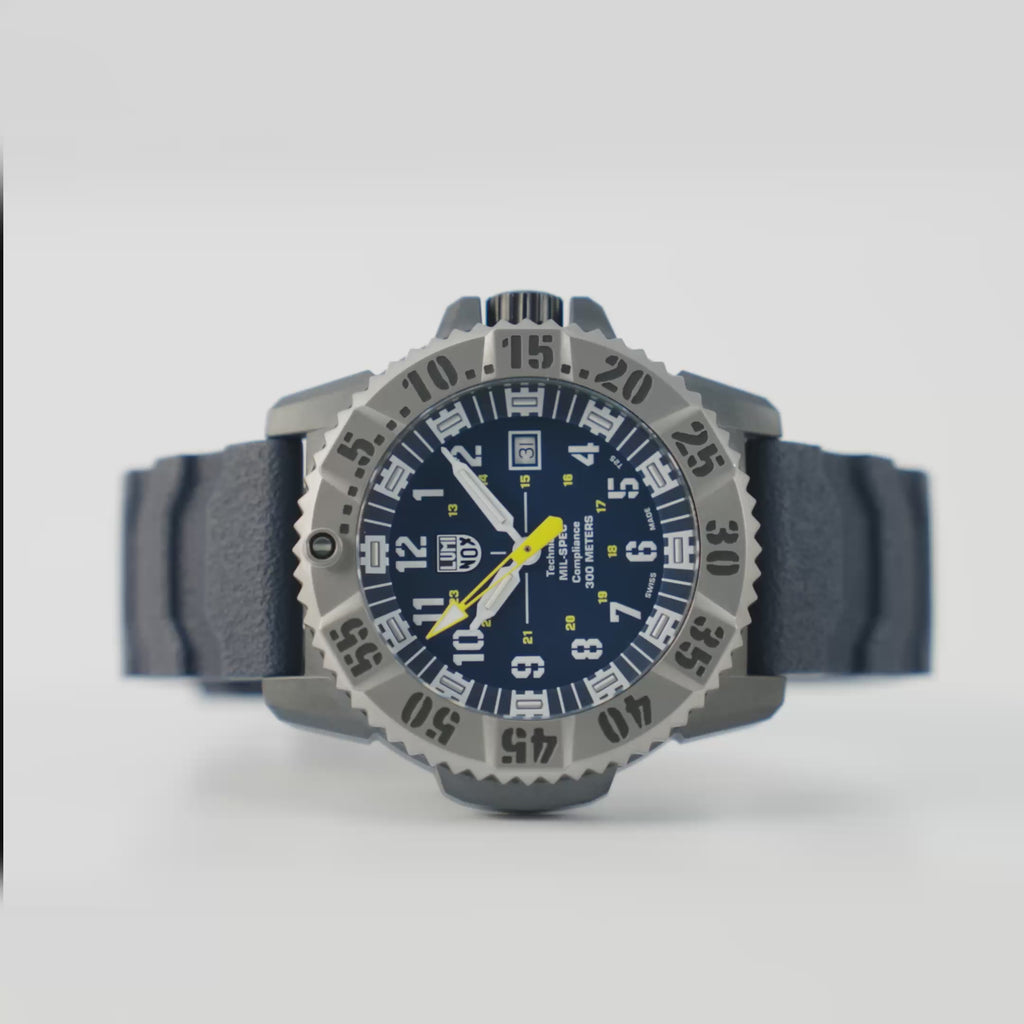 MIL-SPEC, 45 mm, Militäruhr / Taucheruhr - 3355.SET, 360 video